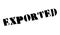 Exported rubber stamp