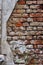 Exposed Brickwork on Old External Wall