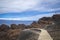 Exposed lighthouse at the Teno on Tenerife