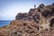 Exposed lighthouse at the Teno on Tenerife