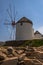 Exposure of Myknos famous Windmills