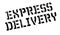 Express Delivery rubber stamp