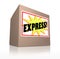 Express Fast Special Delivery Rush Shipment Cardboard Box