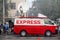 Express News Digital Satellite News Gathering DSNG Van