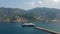 Express Skiathos Ferry boat from Hellenic Seaways company arrives at the port of Skopelos island in Chora, Sporades, Greece