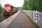 Express train halt on Konkan Railway India