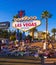 Expression of condolences at Las Vegas sign after Terror attack - LAS VEGAS - NEVADA - OCTOBER 12, 2017