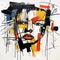 Expressive Face: Monumental Ink Painting Of Urban Emotions