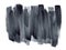 Expressive gradient gray watercolor brush strokes