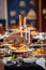 Exquisite Buffet and Candlelit Ambiance for a Memorable Dining Experience