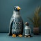 Exquisite Ceramic Penguin Figurines Inspired By Folklore And Nature