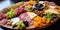 Exquisite Charcuterie Board - Foodie\\\'s Delight - Elegant and Savory - Gourmet Tasting