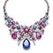 Exquisite Cosmic Gemstone Necklace