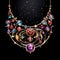 Exquisite Cosmic Gemstone Necklace