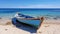 Exquisite Craftsmanship: Traditional Style Small Boat On Formentera Beach