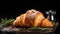 Exquisite Croissant: A Rustic Naturalism Delight