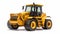 Exquisite Detailed Yellow Bulldozer With Large Tires