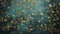 Exquisite gold leaf pattern for high end artistic compositions