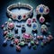 Exquisite Jewelry Collection with Vibrant Gemstones and Captivating Melody