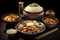 Exquisite Oriental Food Arrangement