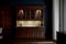 Exquisite Realism A Captivating Close up of a Bar Cabinet.AI Generated