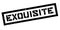 Exquisite rubber stamp