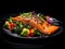 Exquisite Salmon Fillet & Fresh Veggies: A Culinary Masterpiece by Marthadrmundobulmajr