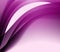 An exquisite white background with wavy violet-pink lines.