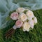 Exquisite white roses bundled with care, a symbol of pure beauty