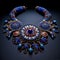 Exquisitely designed beaded jewelry masterpiece