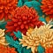 Exquisitely intricate and vibrant floral seamless pattern with a stunning array of colors