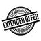Extended Offer rubber stamp