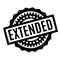 Extended rubber stamp