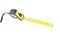 Extended steel tape measure