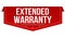 Extended warranty banner design