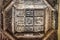 Extensive decorated ceiling in Hoysaleswara Temple, Halebidu, Karnatake, India