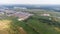 Extensive rural landscape with patches of fields, orchards and hedges