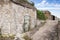 Exterior of abandoned concrete bunker