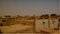 Exterior aerial view to Grand mosque of Agadez in Niger