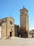 Exterior of an ancient Romanesque church in Rocca San Giovanni & x28;