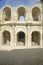 Exterior of the Arena of Arles, from ancient Roman times, can hold 24,000 spectators, Arles, France