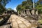 Exterior of Banteay Kdei, a Buddhist temple in Angkor, Cambodia