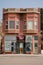 Exterior of a bar in downtown area, inside an historic building from the 1800s