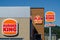 Exterior of a building of the fast food chain Burger King