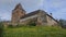 Exterior of Buzd Fortified Church, Romania