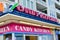 Exterior of a Candy Kitchen storefront along the boardwalk in the tourist town of Ocean City