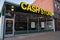 Exterior of a Cash Store, giving title loans for quick cash to customers