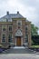 Exterior of castle Landgoed Waardenburg and Neerijnen in The Netherlands - Europe