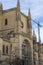 Exterior of the cathedral with pinnacles and gothic vaults, City