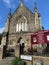 Exterior of Chepstow Methodist Church. Victorian stone built church.